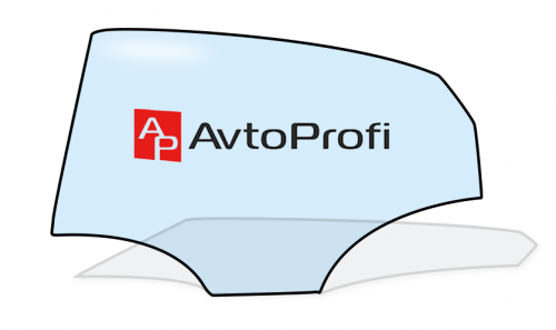 Стекло задней левой двери Dadi Shuttle/Groz Shuttle / Дади Шатл/Гроз Шатл (2005-2009)