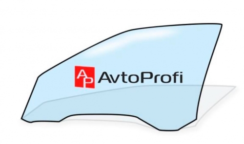 Стекло левой передней двери Peugeot 2008 Пежо 2008 (2012-2019), 2 отверстия	