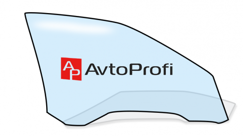 Скло передніх правих дверей Honda Pilot Хонда Пілот (2008-)