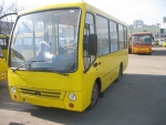 Богдан А069 лобове скло автобуса